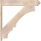 Ekena Millwork Balboa Arts & Crafts Smooth Outlooker, Douglas Fir, 7 1/2"W x 42"D x 42"H OUT08X42X42BOA03SDF - alternate 4
